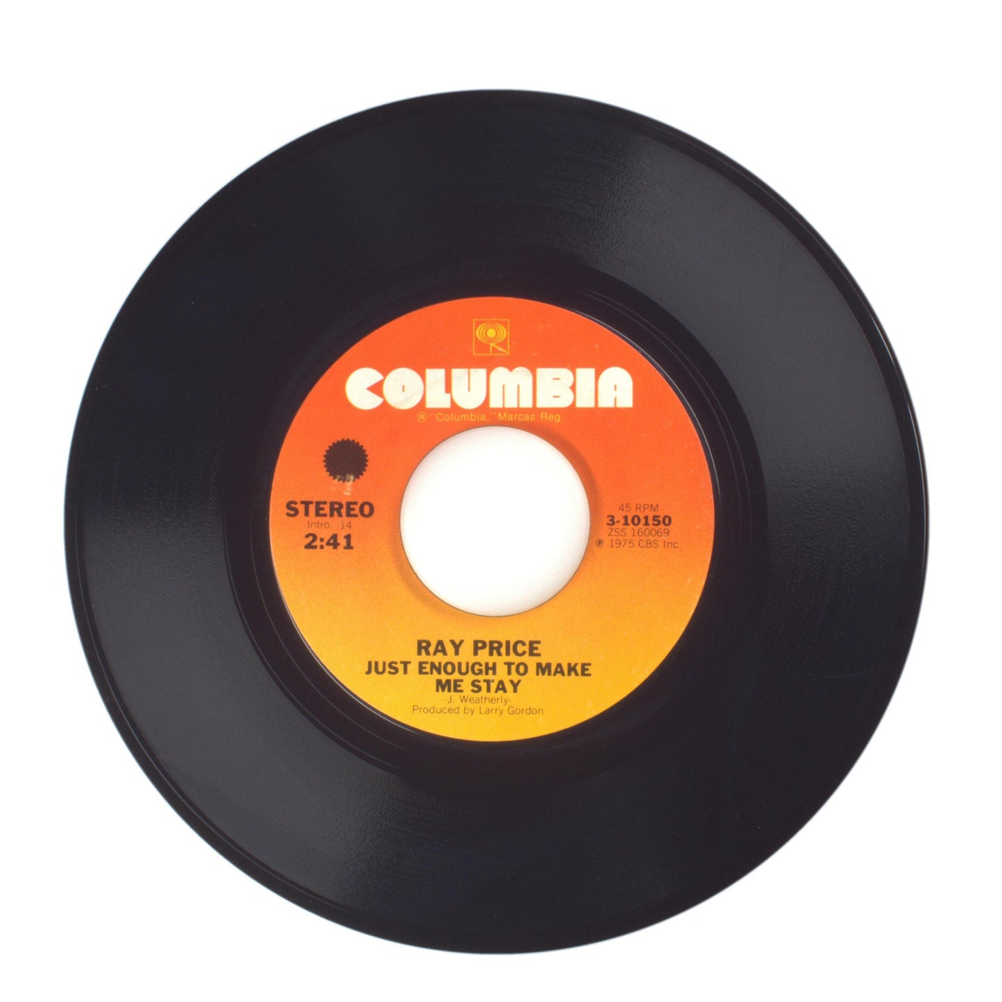 Ray Price - If You Ever Change Your Mind; Just Enough To Make Me Stay - 45 RPM