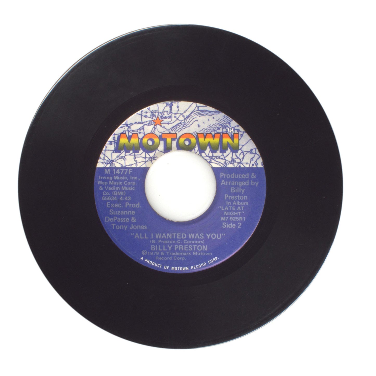 Billy Preston; Syreeta - With You I'm Born Again; All I Wanted Was You - 45 RPM
