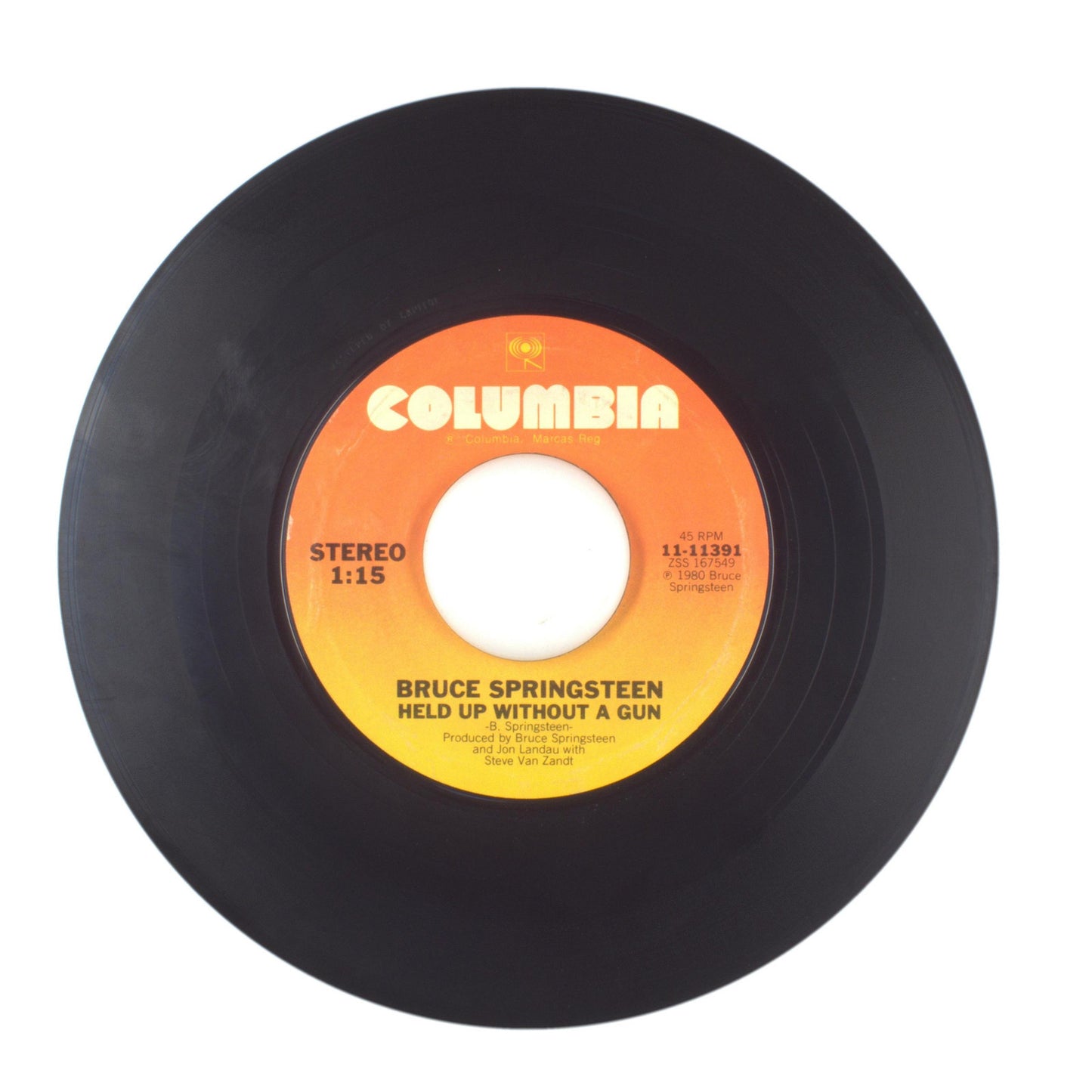 Bruce Springsteen - Hungry Heart; Held Up Without a Gun - Vinyl Record 45 RPM 7"