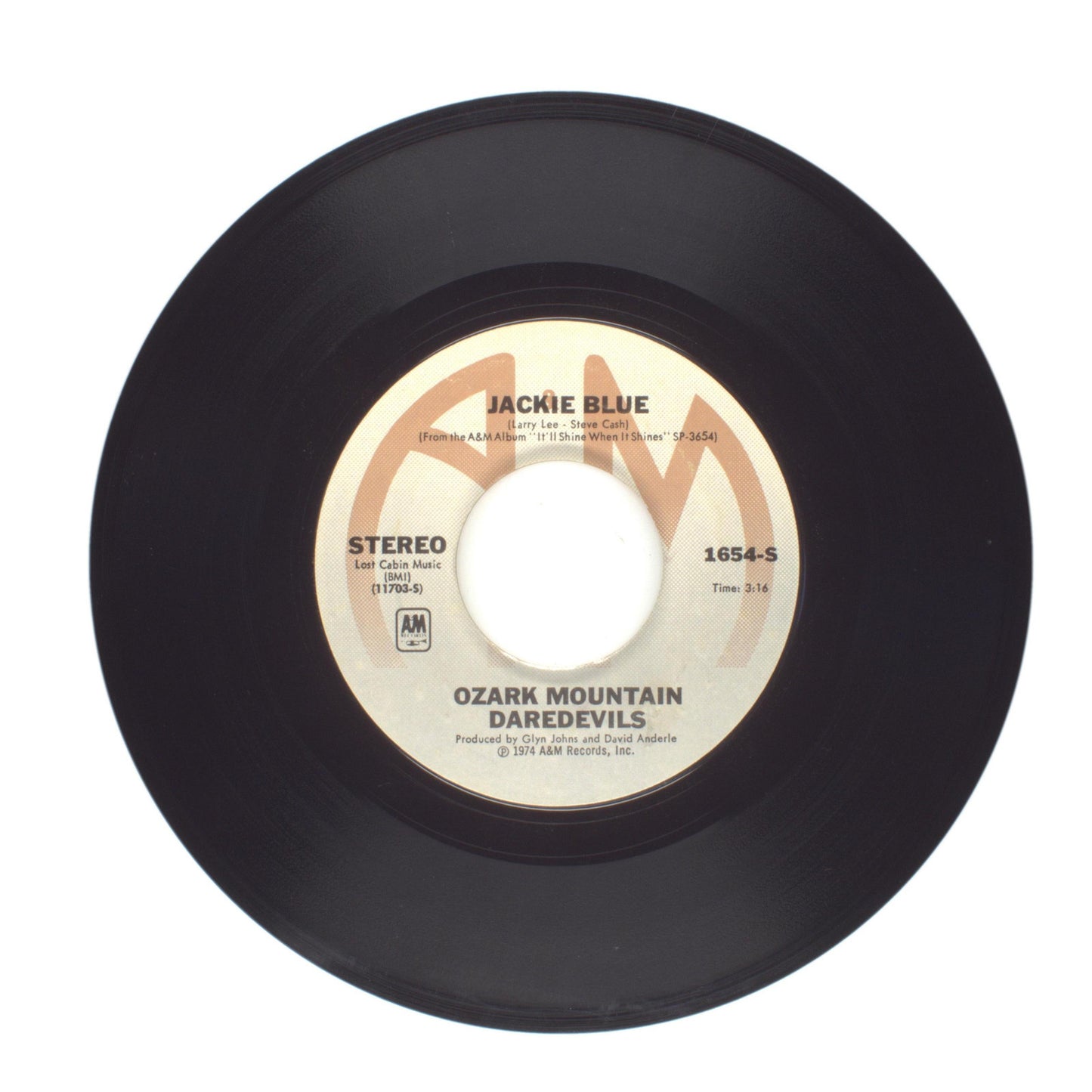 Ozark Mountain Daredevils - Better Days; Jackie Blue - Vinyl Record 45 RPM 7"