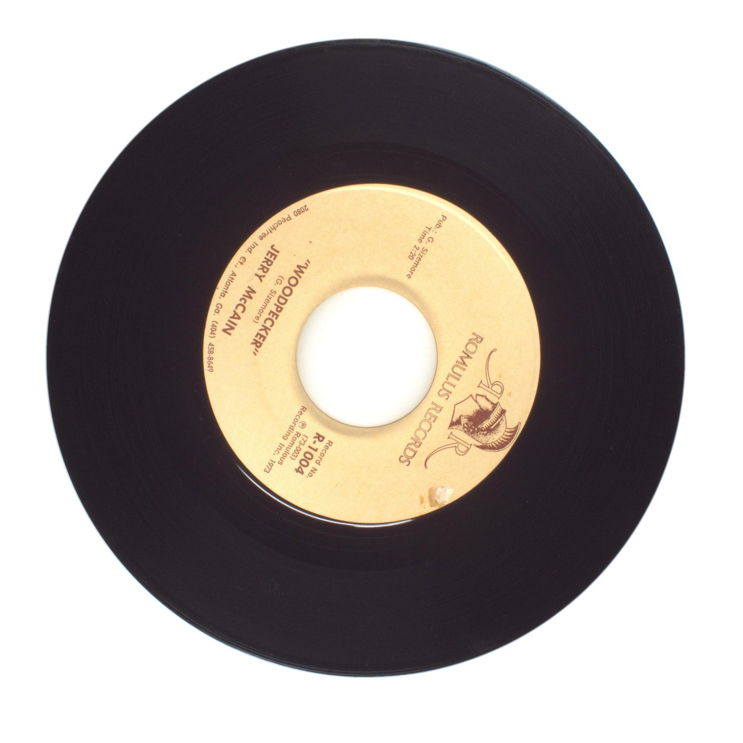 Jerry McCain - Hot Nuts; Woodpecker - Vinyl Record 45 RPM 7"