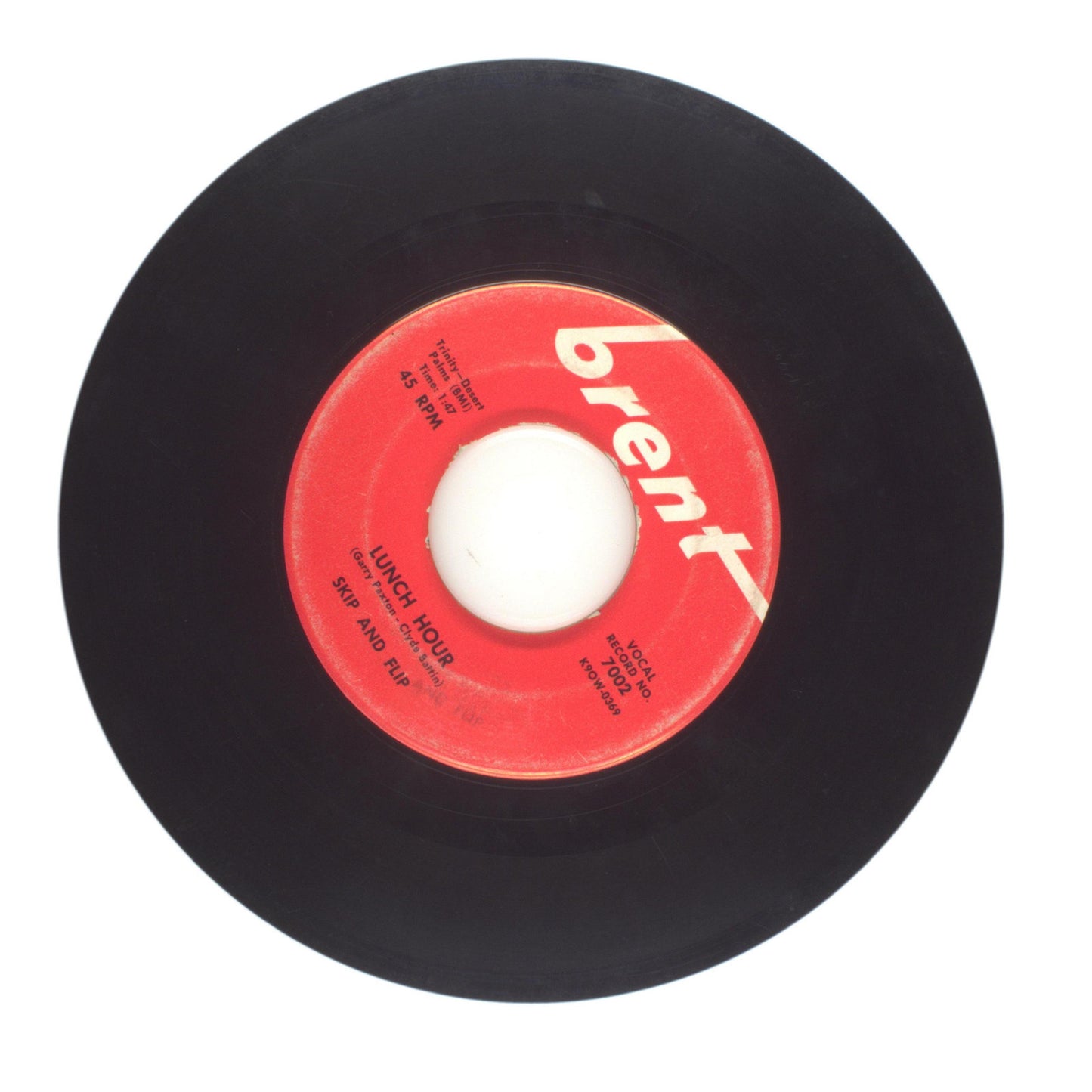 Skip and Flip - Lunch Hour; It Was I - Vinyl Record 45 RPM 7"