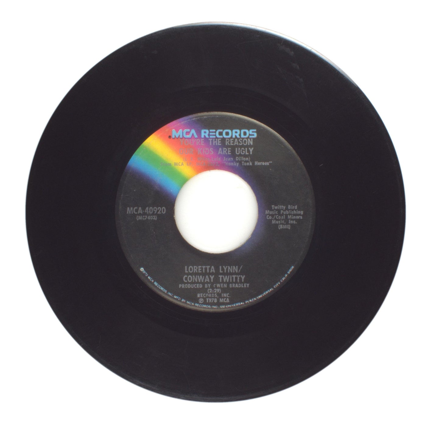 Loretta Lynn; Conway Twitty - From Seven Till Ten; You're the Reason Our Kids Ar