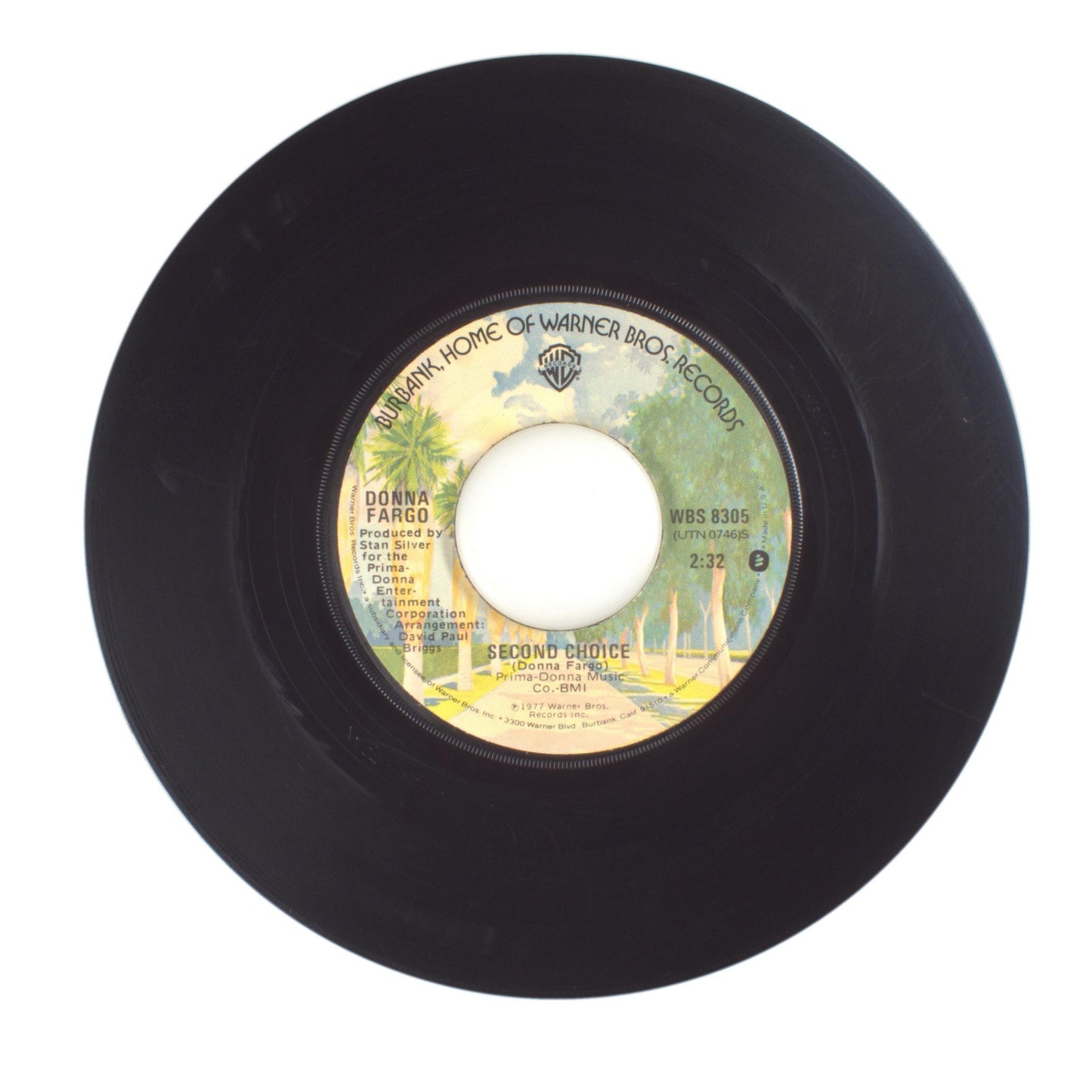 Donna Fargo - Mockingbird Hill; Second Choice - Vinyl Record 45 RPM 7"