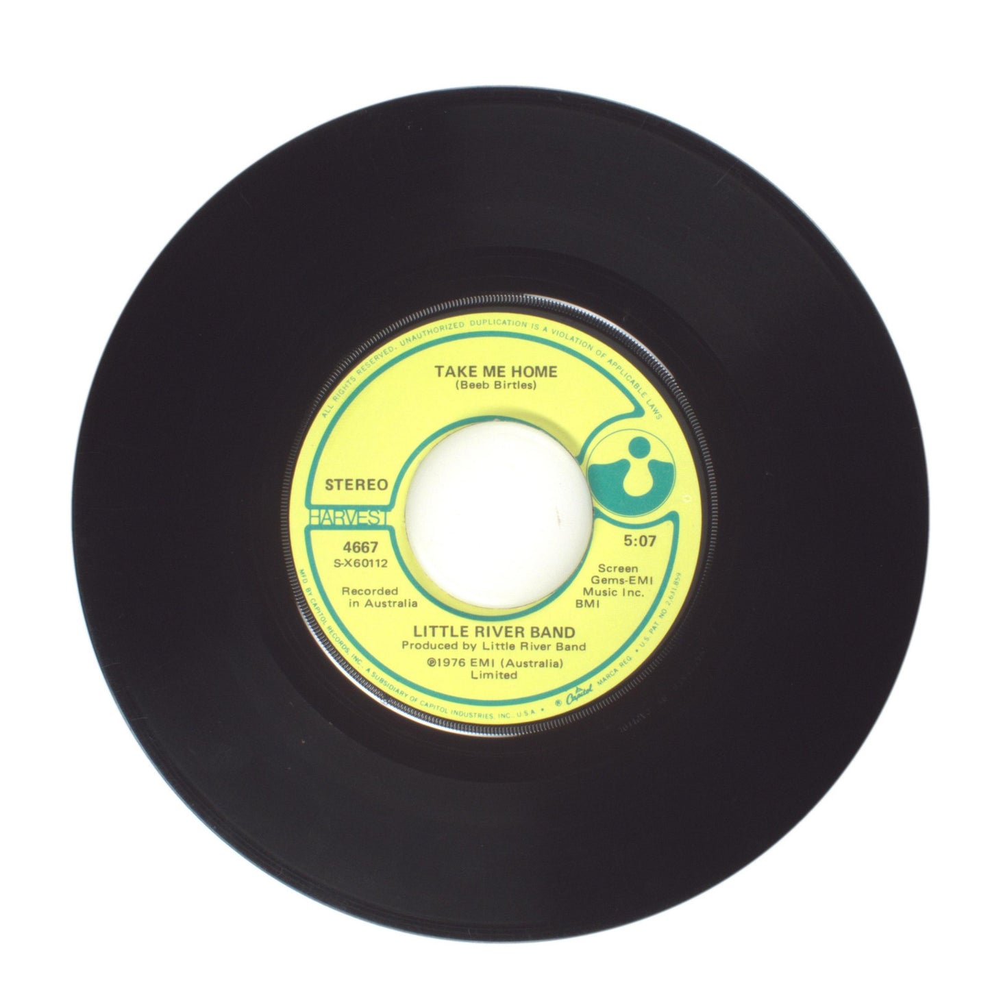 Little River Band - Lady; Take Me Home - Vinyl Record 45 RPM 7"