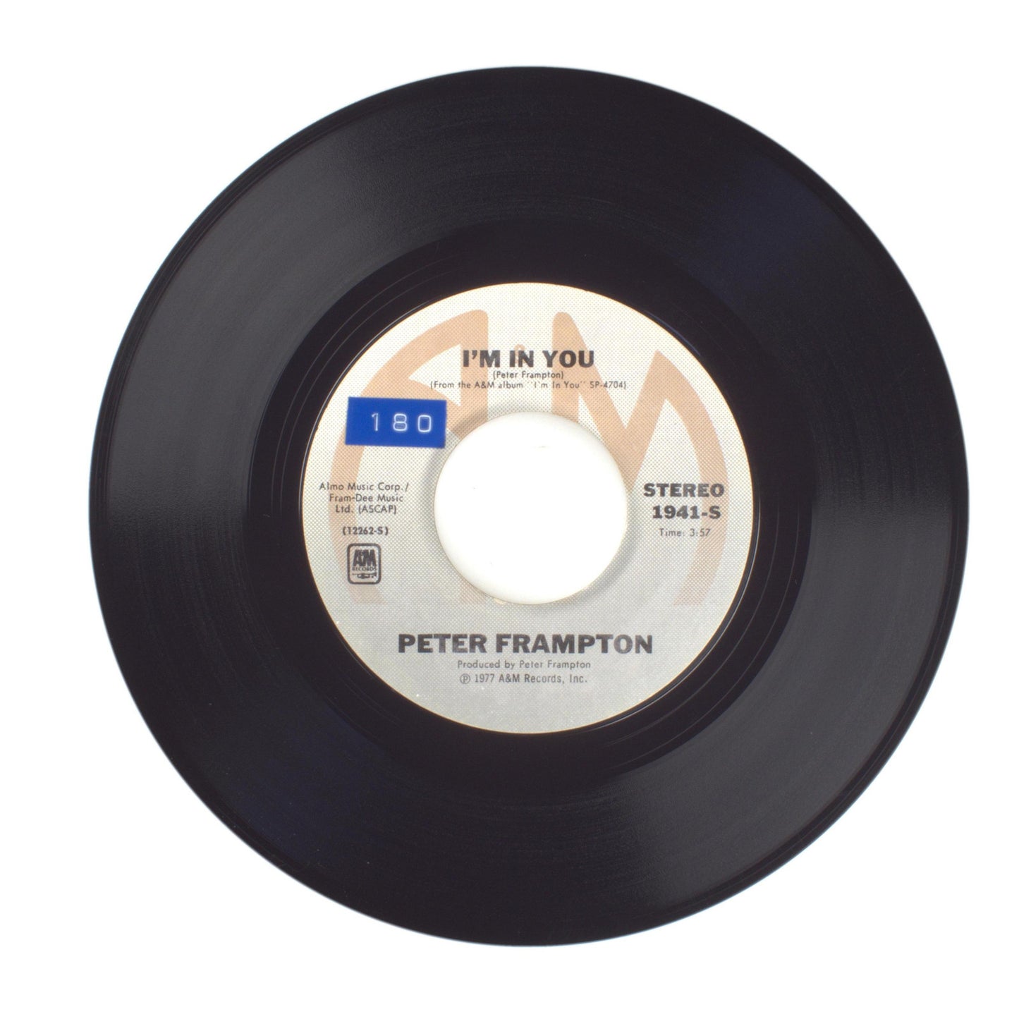 Peter Frampton - St. Thomas (Don't You Know How I Feel); I'm In You - 45 RPM 7"