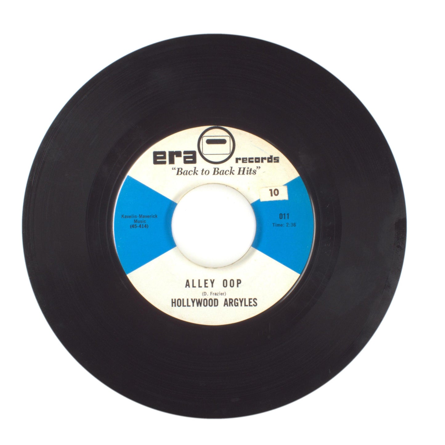 Hollywood Argyles - Hully Gully; Alley Oop - Vinyl Record 45 RPM 7"