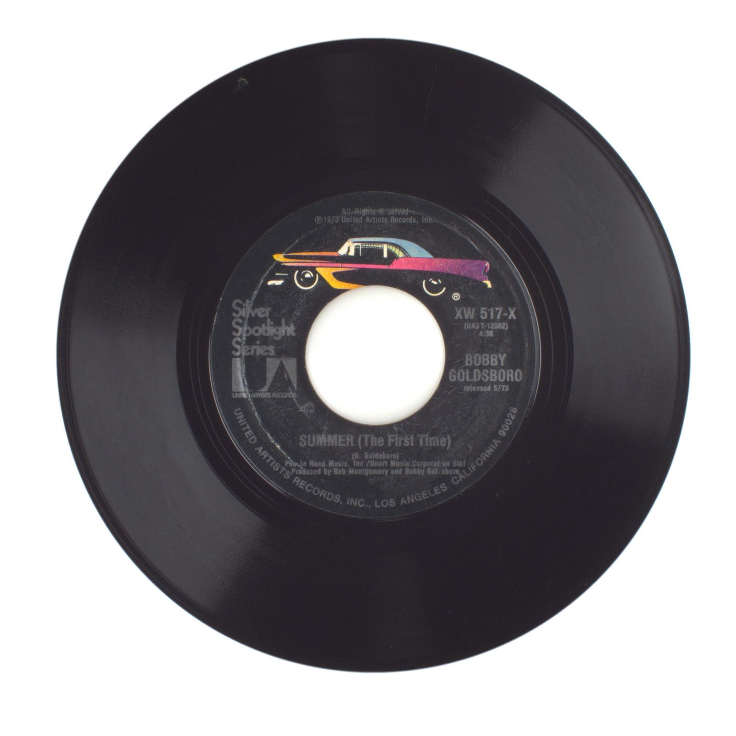 Bobby Goldsboro - Marlena; Summer (The First Time) - Vinyl Record 45 RPM 7"