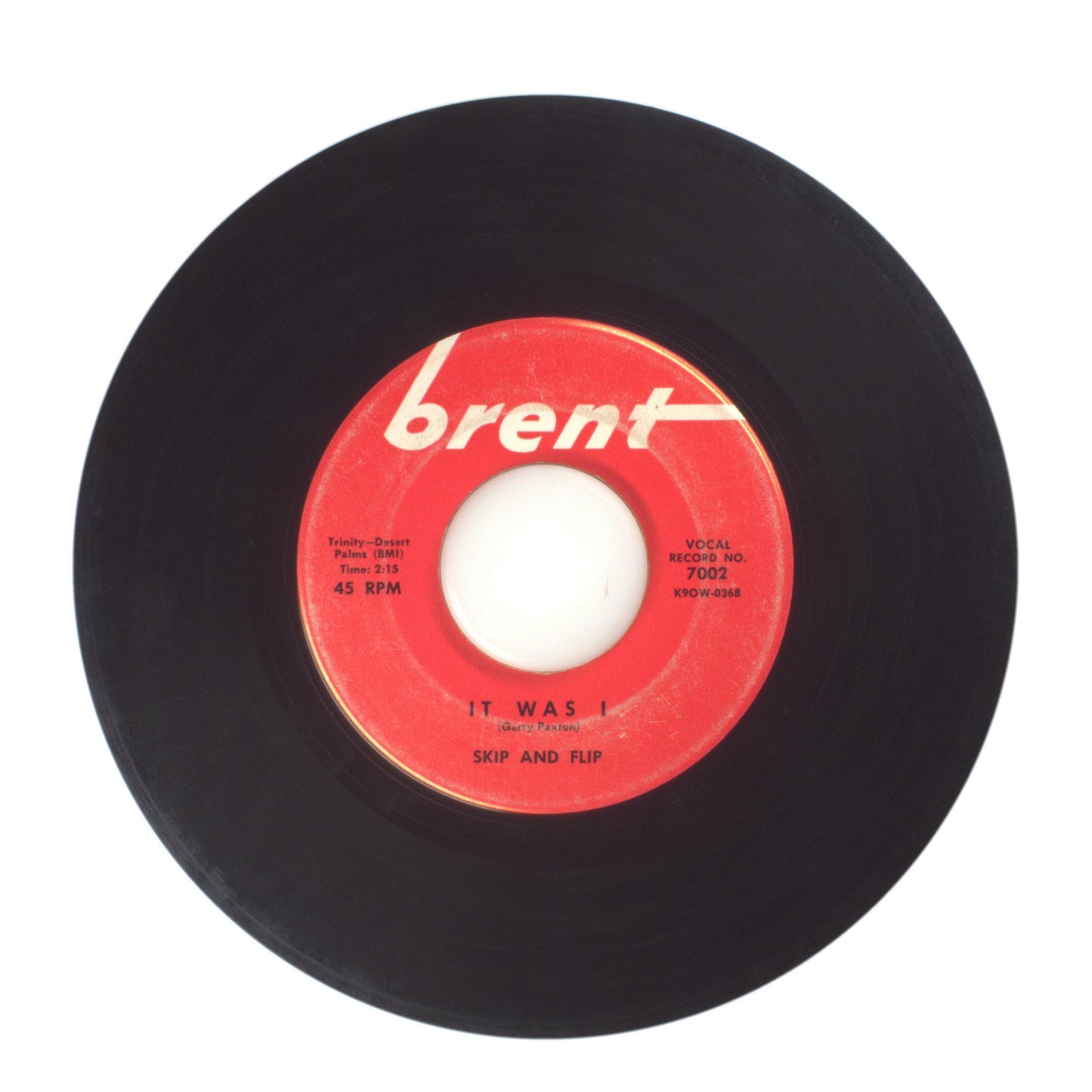 Skip and Flip - Lunch Hour; It Was I - Vinyl Record 45 RPM 7"