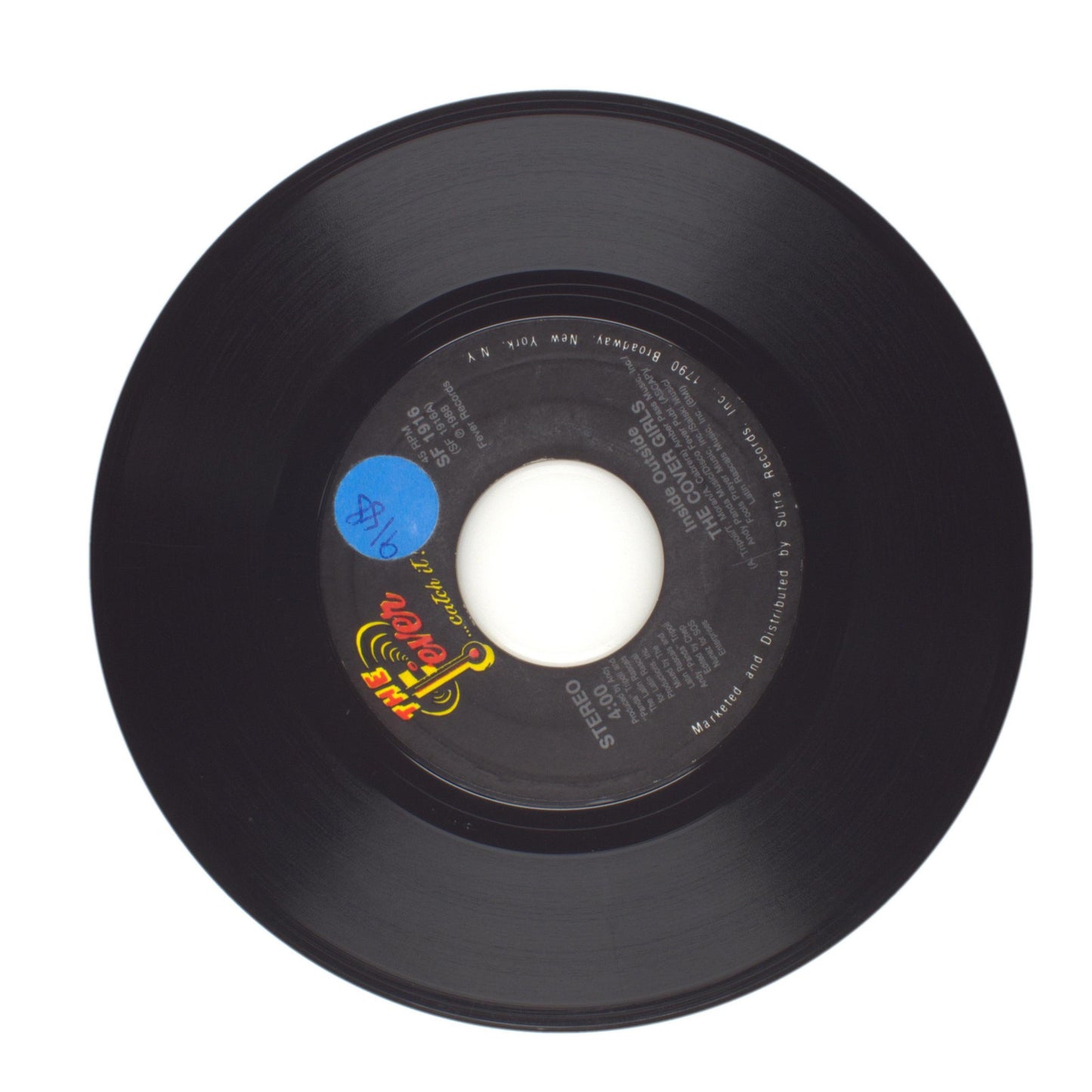 The Cover Girls - Inside Outside (Instrumental); Inside Outside - 45 RPM 7"