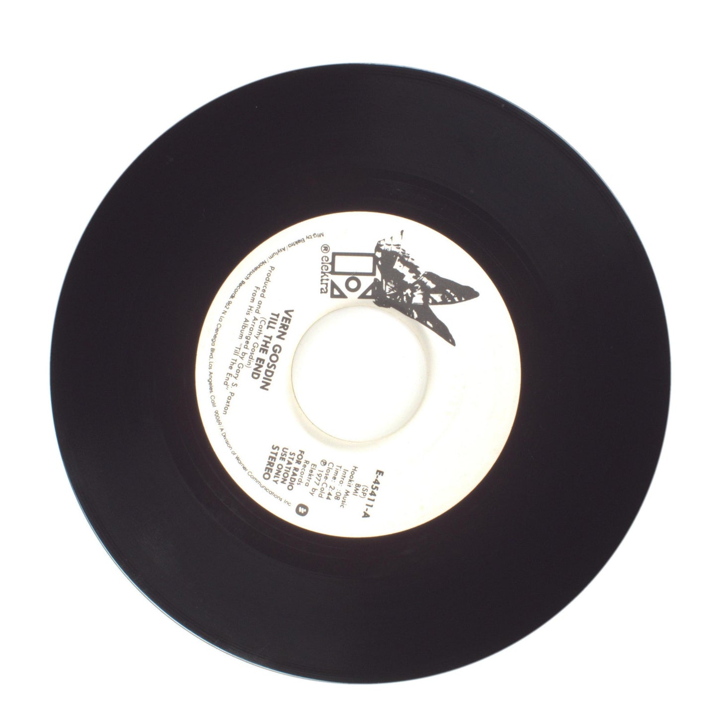Vern Gosdin - Till The End - Vinyl Record 45 RPM 7"