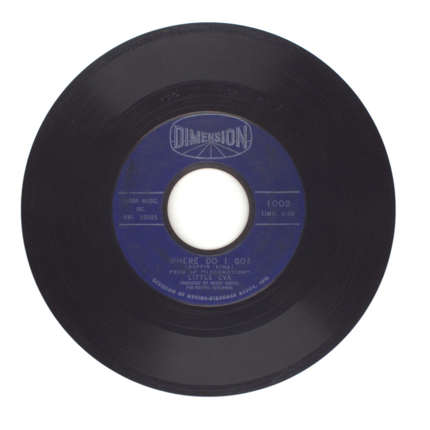 Little Eva - Keep Your Hands Off My Baby; Where Do I Go? - Vinyl 45 RPM 7"