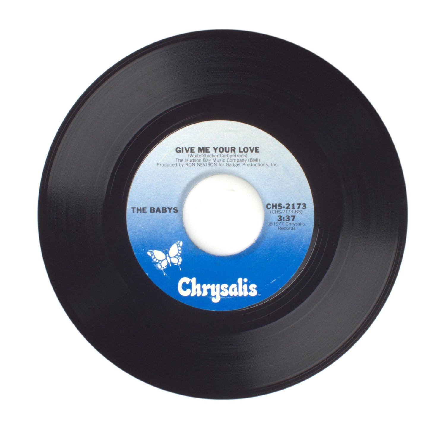 The Babys - Isn't It Time; Give Me Your Love - Vinyl Record 45 RPM 7"
