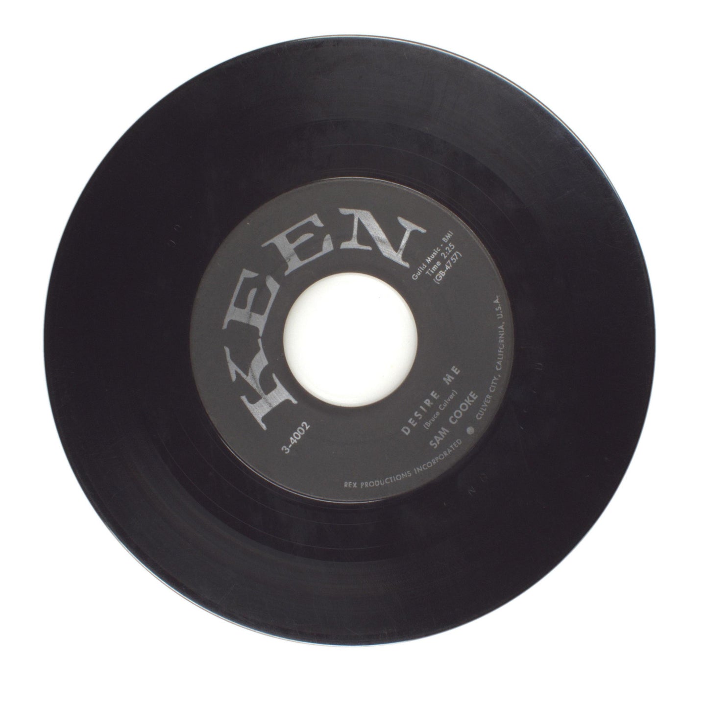 Sam Cooke - For Sentimental Reasons; Desire Me - Vinyl Record 45 RPM 7"