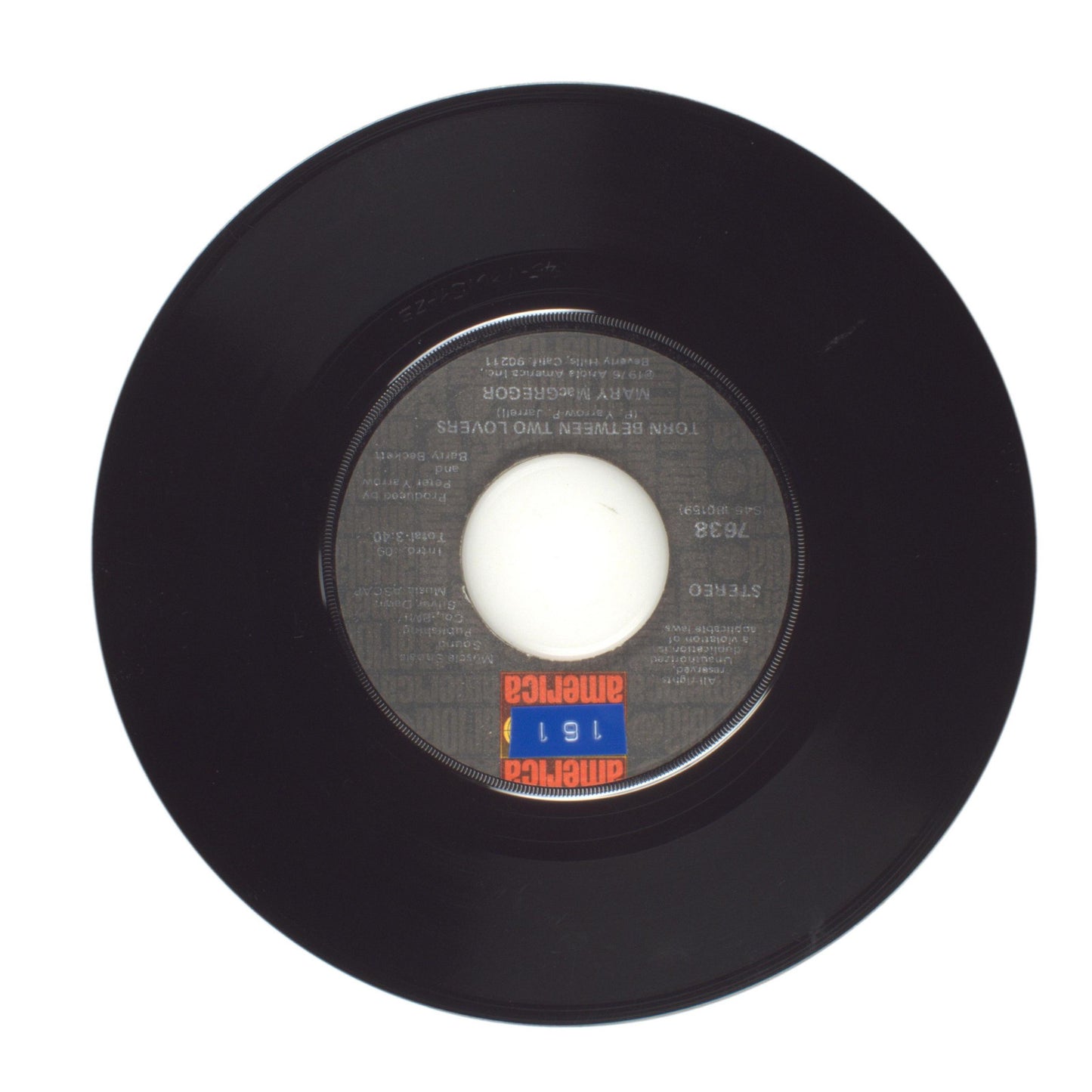 Mary MacGregor - Torn Between Two Lovers; I Just Want To Love You - 45 RPM 7"