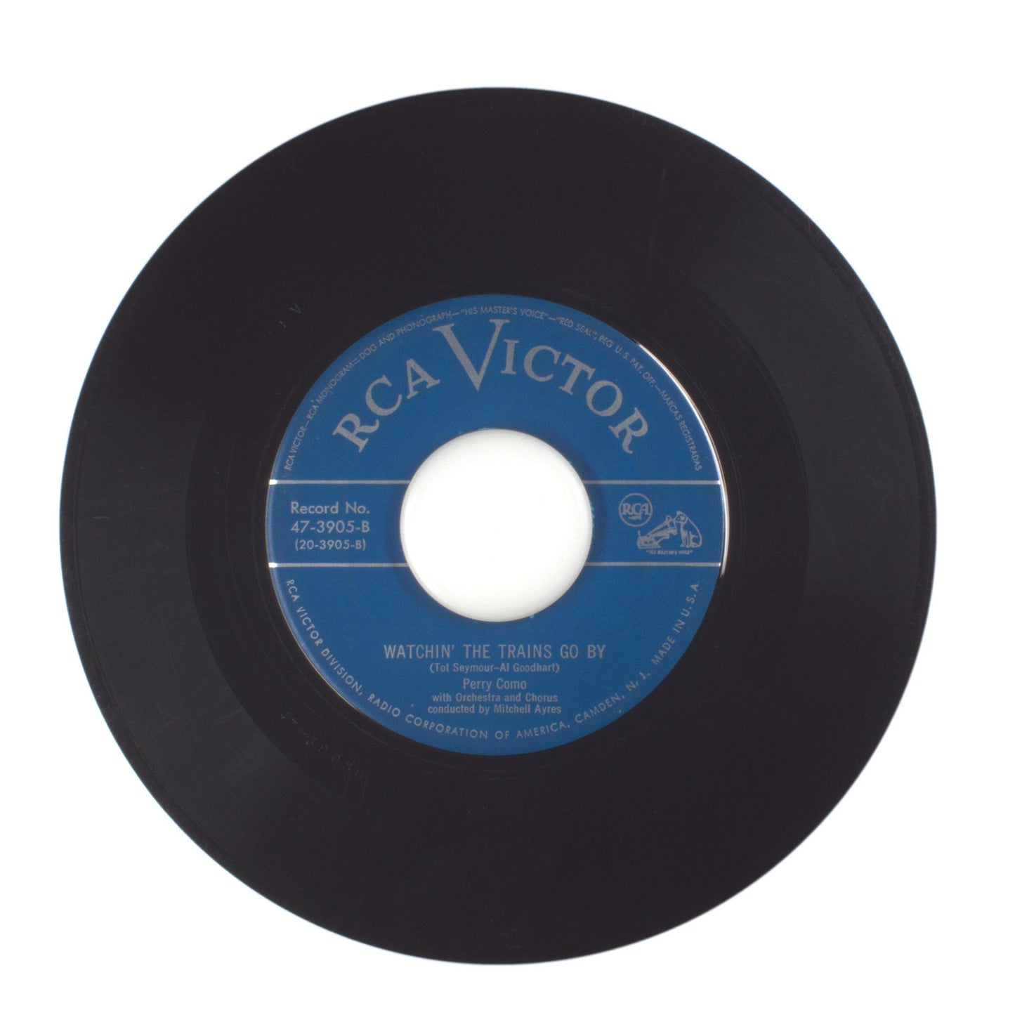 Perry Como - Patricia; Watchin' The Trains Go By - Vinyl Record 45 RPM 7"