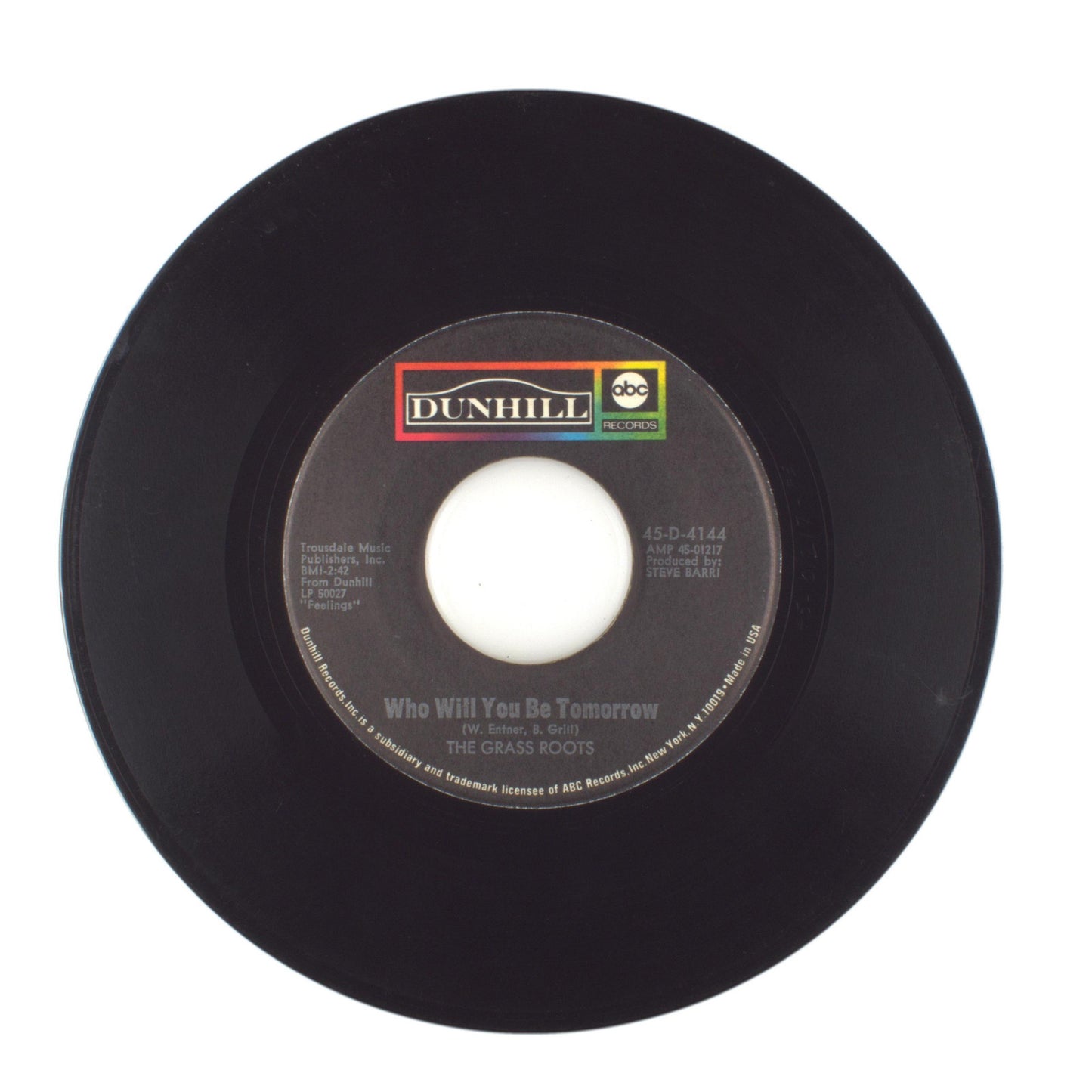 The Grass Roots - Who Will You Be Tomorrow; Midnight Confessions - 45 RPM 7"