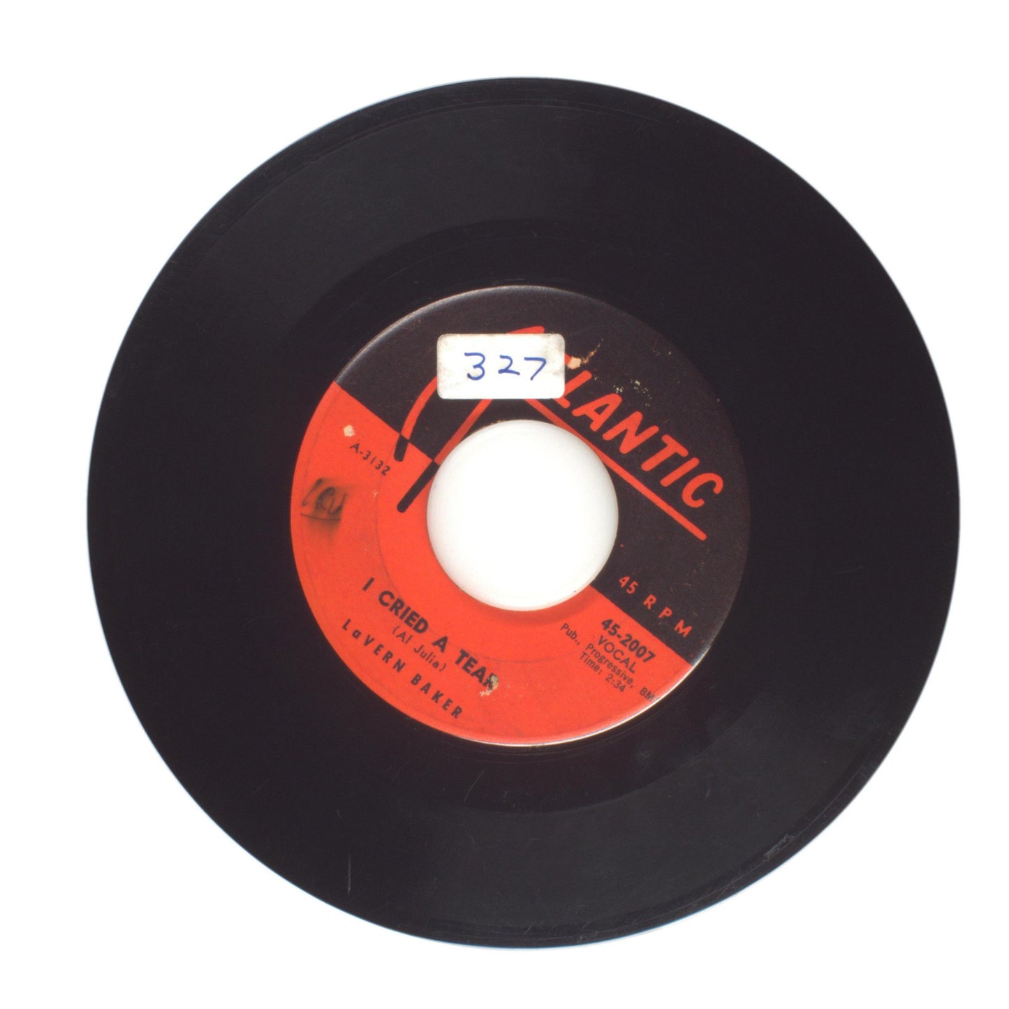 LaVern Baker - Dix-A-Billy; I Cried a Tear - Vinyl Record 45 RPM 7"