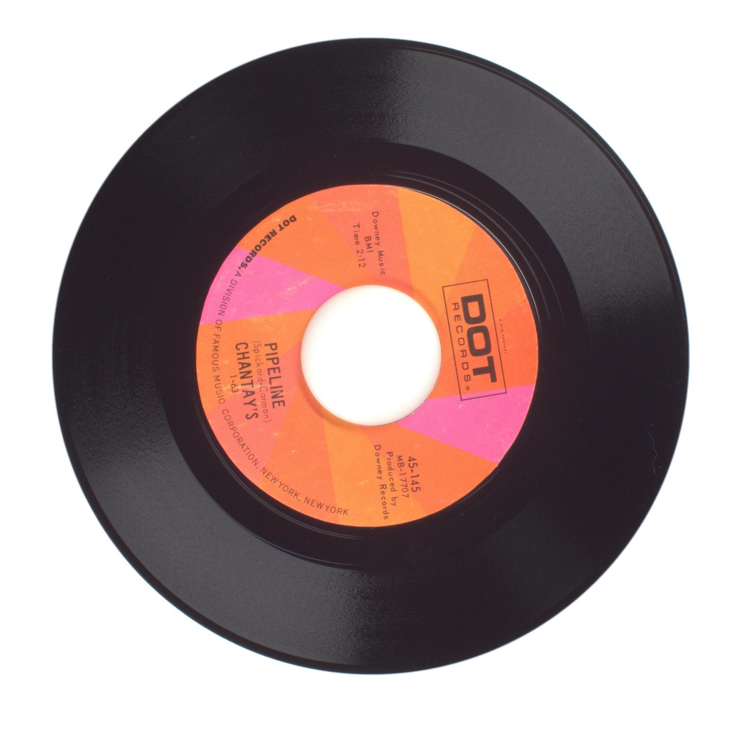 Chantay's - Move It; Pipeline - Vinyl Record 45 RPM 7"