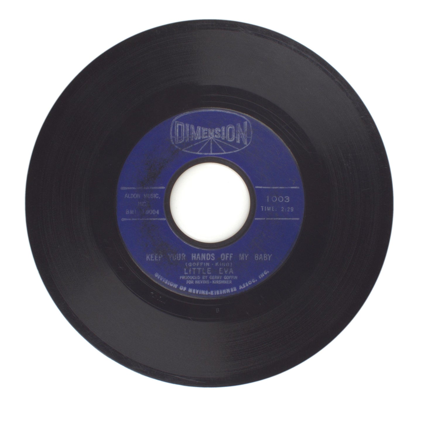 Little Eva - Keep Your Hands Off My Baby; Where Do I Go? - Vinyl 45 RPM 7"