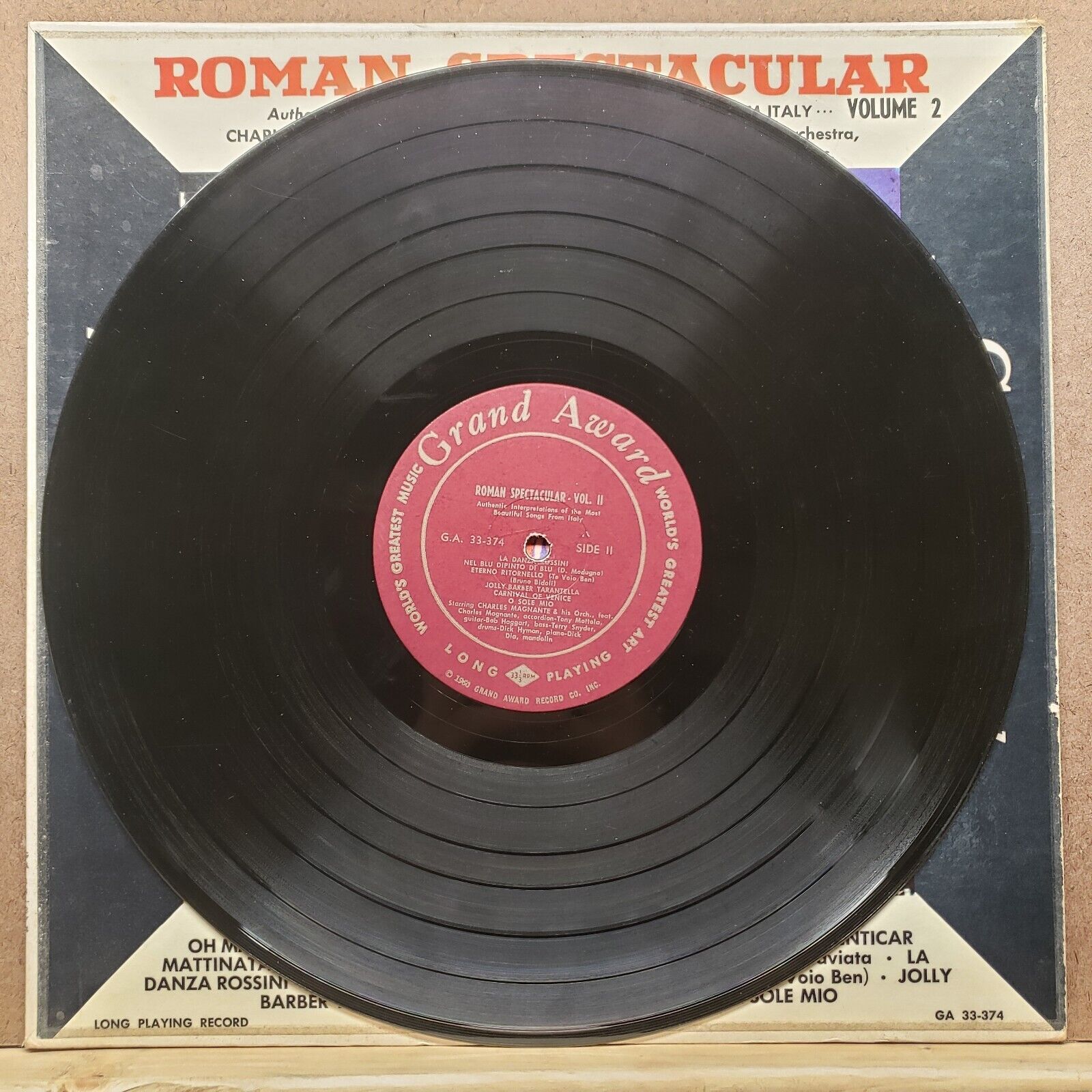 Grand Award - Romat Spectacular Vol. II - G.A. 33-374 - Vinyl Record LP