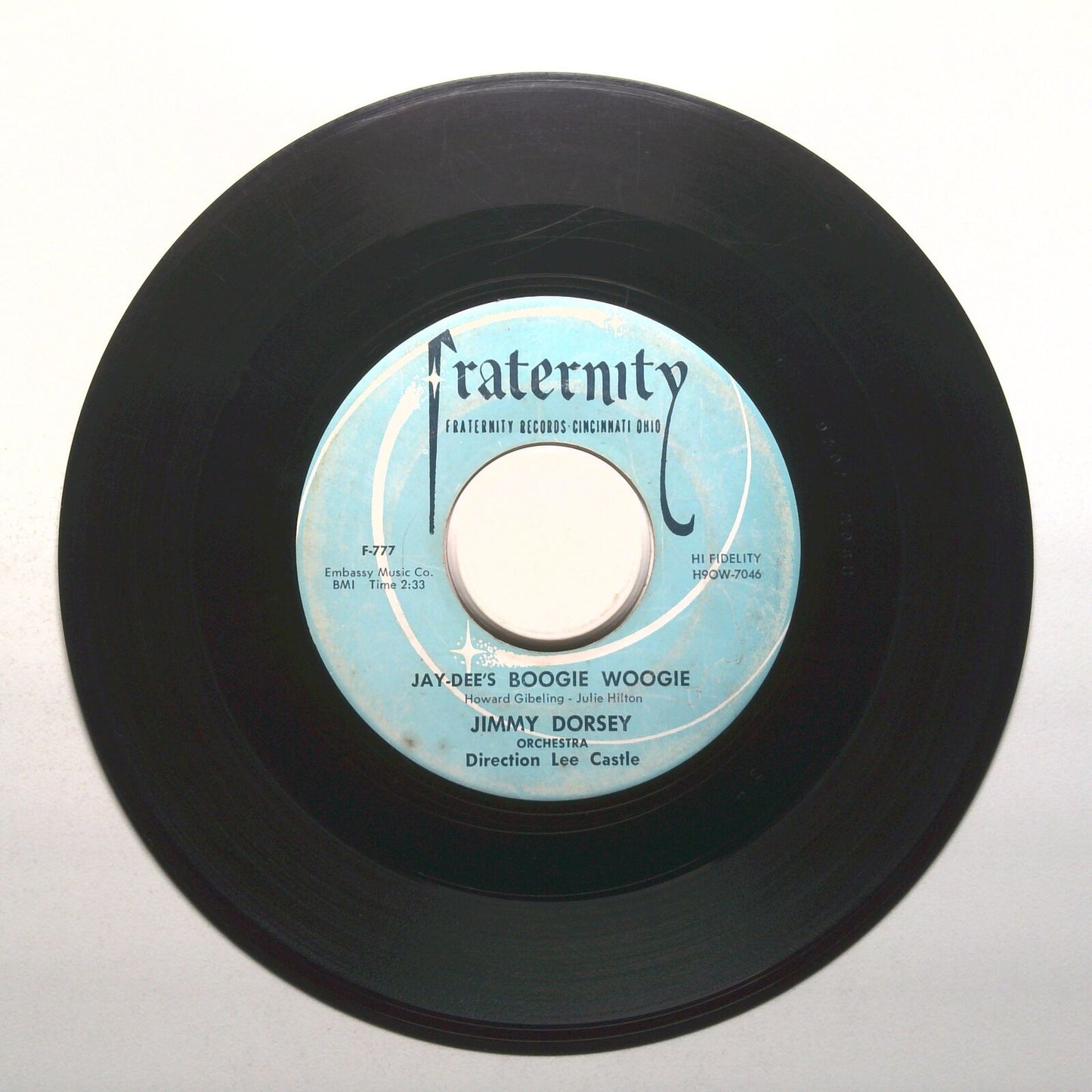 Jimmy Dorsey - June Night; Jay-Dee's Boogie Woogie - Vinyl Record 45 RPM 7"