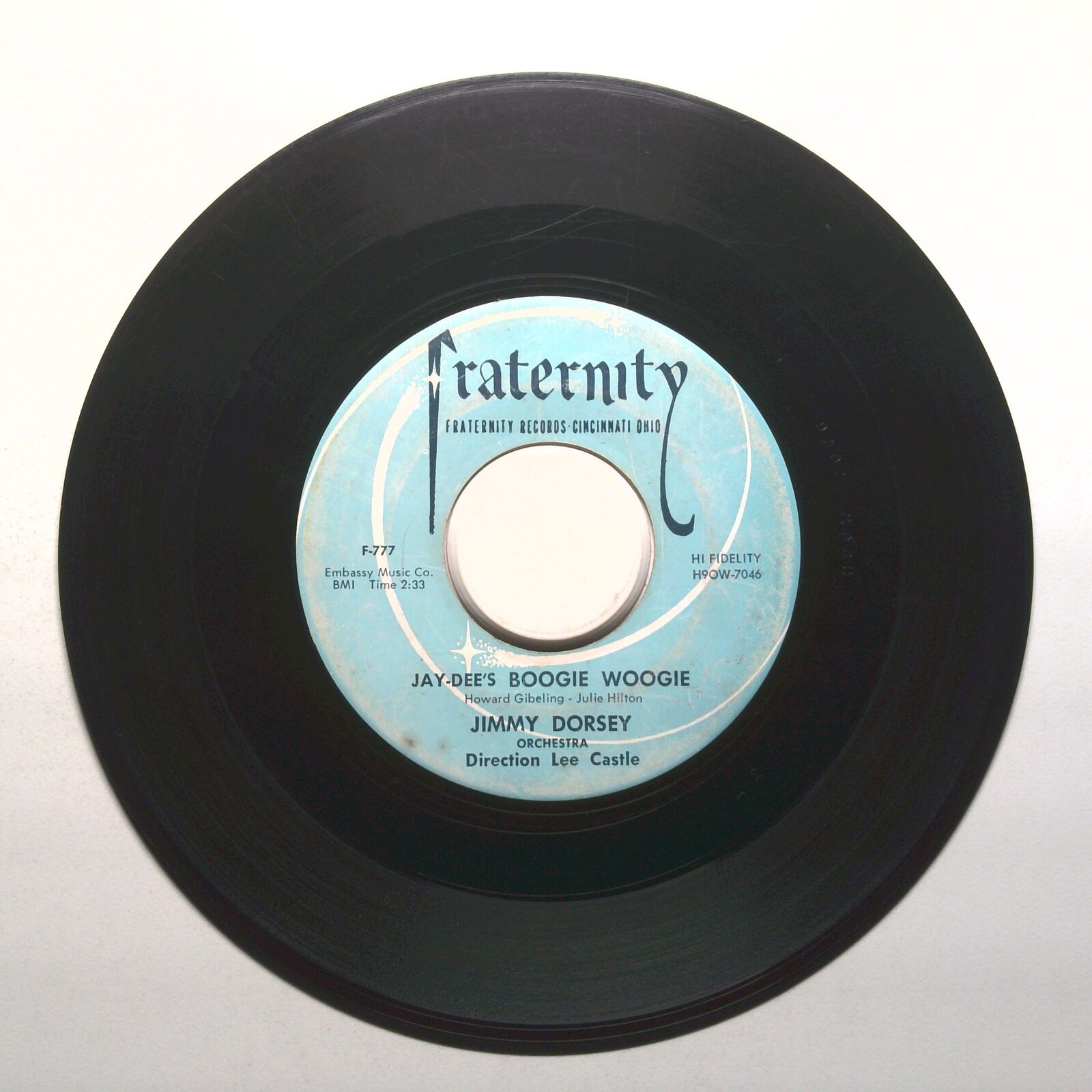 Jimmy Dorsey - June Night; Jay-Dee's Boogie Woogie - Vinyl Record 45 RPM 7"