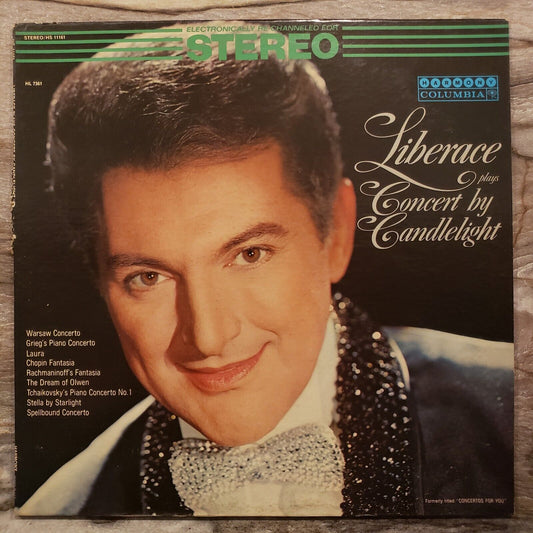 Liberace - Concert By Candlelight - HS 11161 Vinyl Record LP