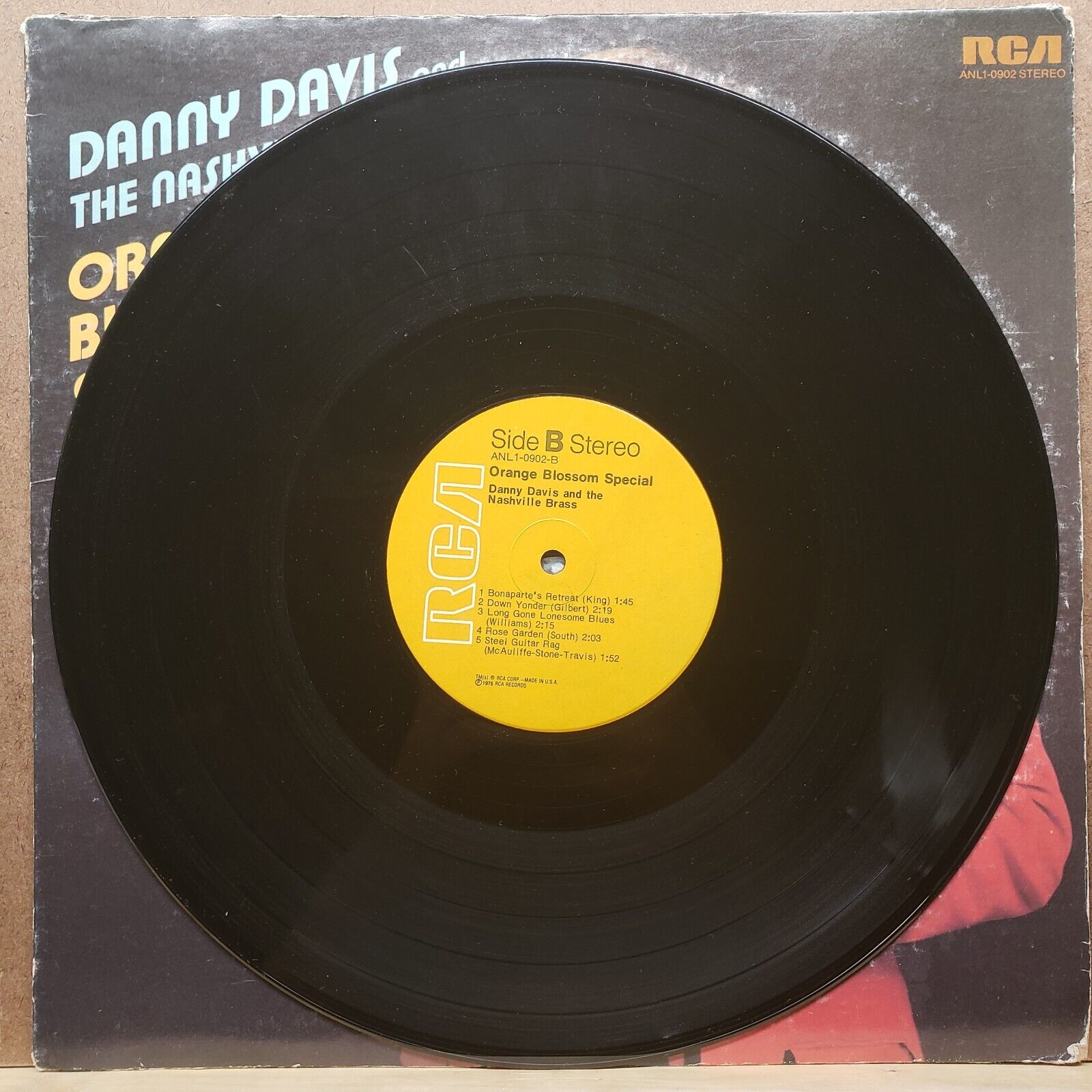 Danny Davis and the Nashville Brass - Orange Blossom Special - Vinyl Record LP