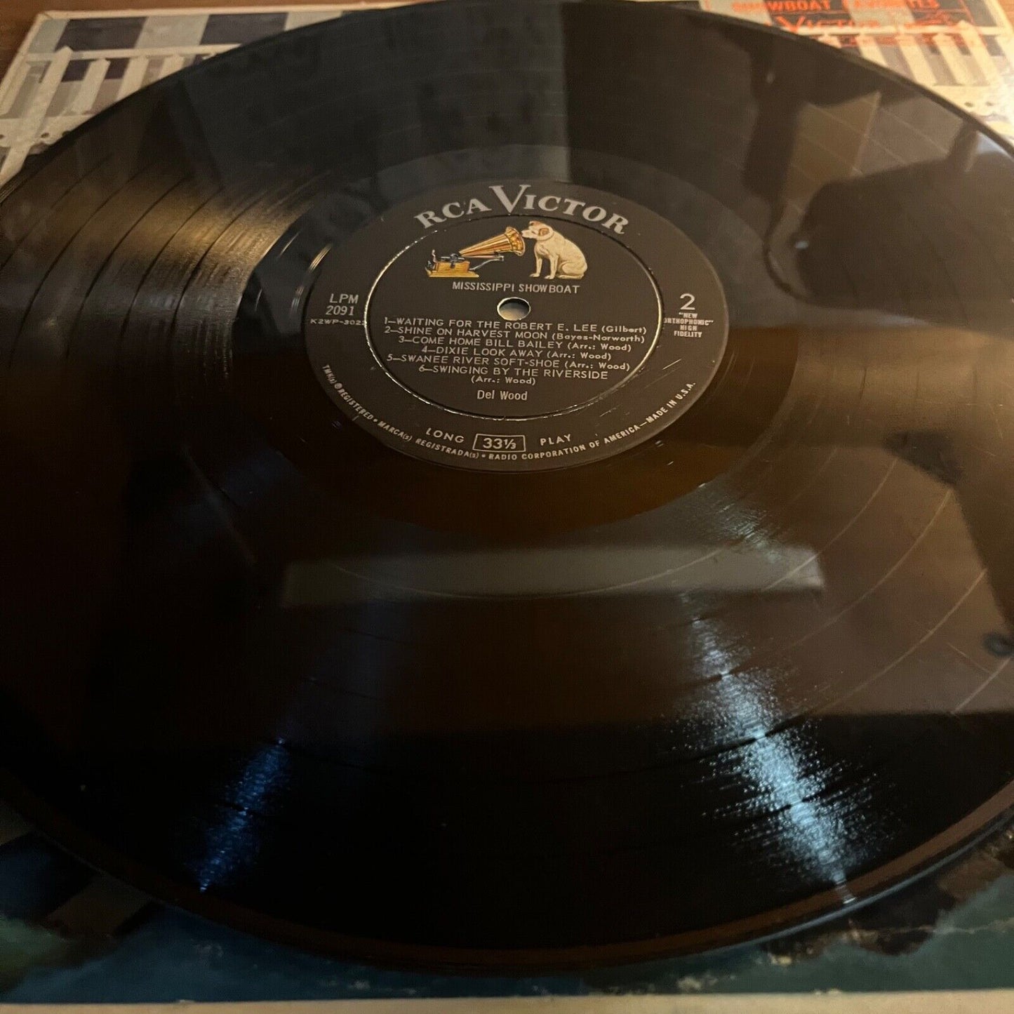 Rep Wood - Mississippi Showboat - LPM 2091 - Vinyl Record LP