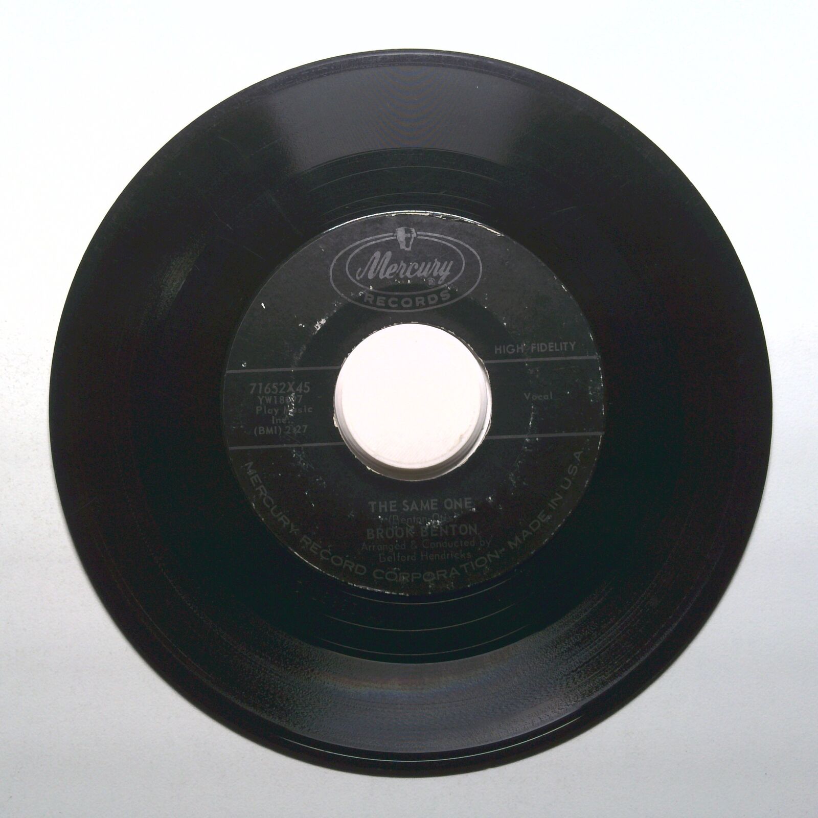 Brook Benton - Kiddio; The Same One - Vinyl 45 PRM 7"