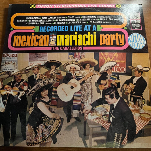 The Caballeros - Viva Mexico - TS 62 - Vinyl Record LP