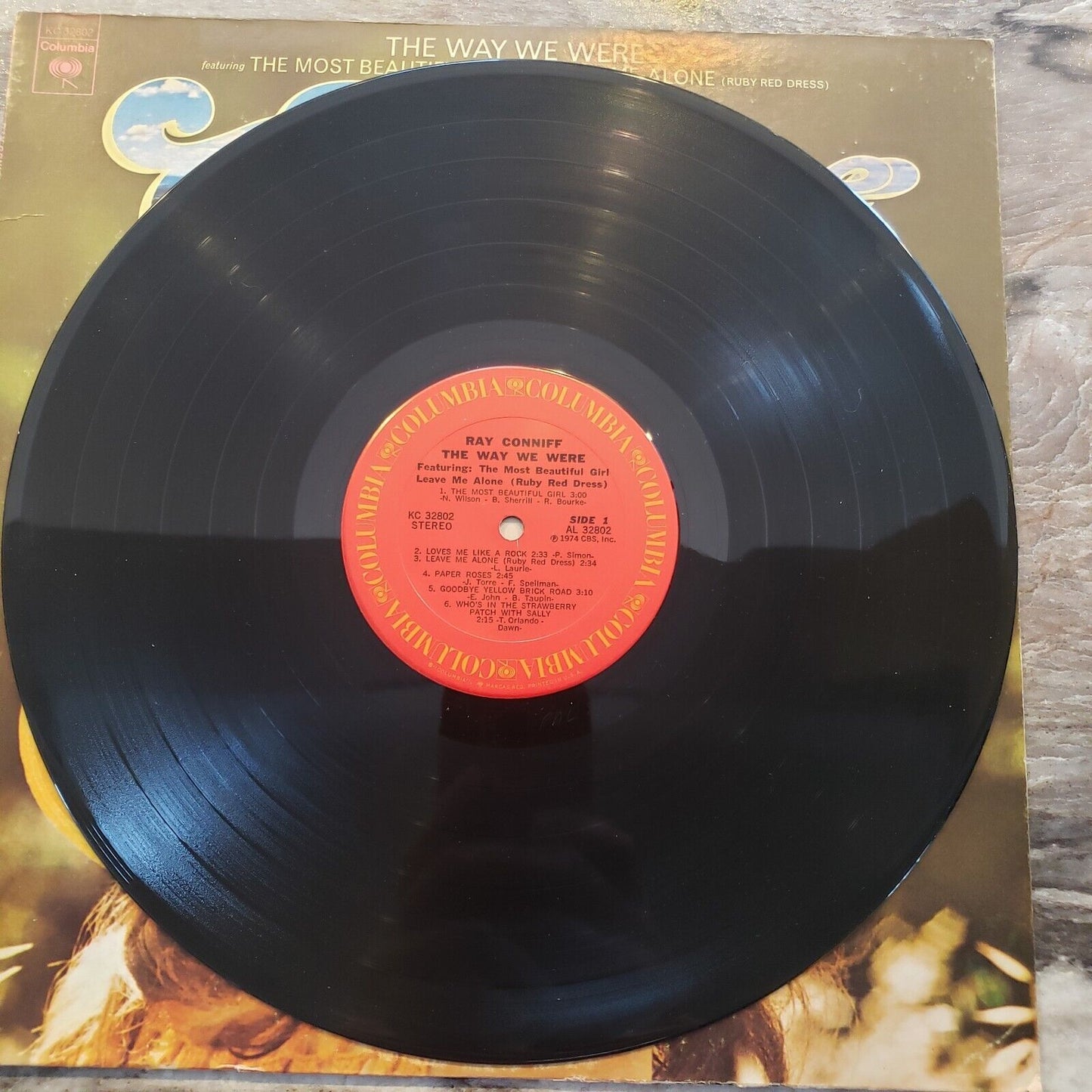 Ray Conniff - The Way We Were - 1974 BL 32802 Vinyl Record LP
