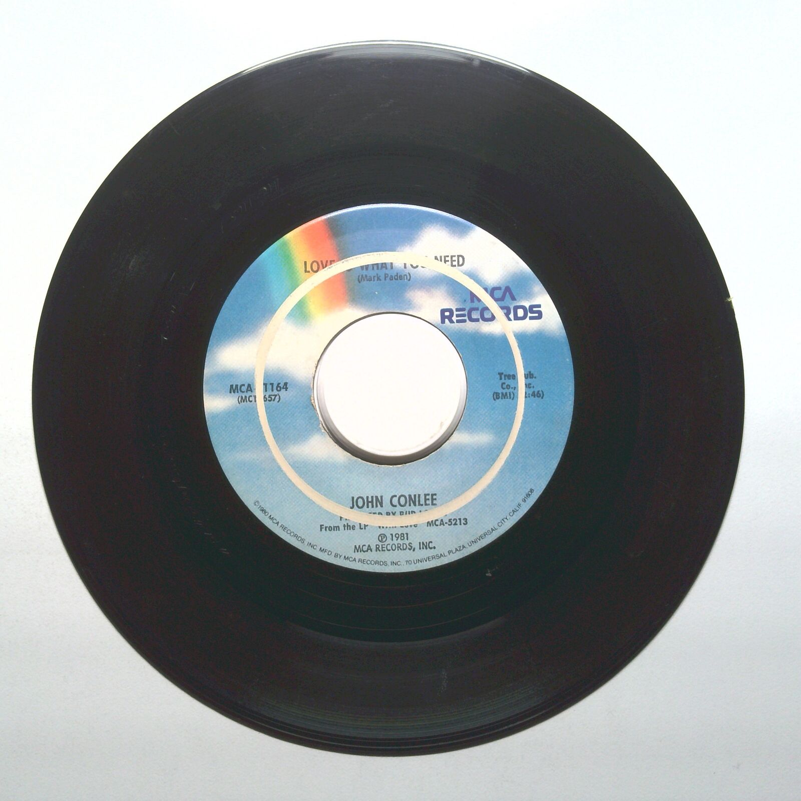 John Conlee - Love Is What You Need; Miss Emily's Picture - Vinyl 45 RPM 7"