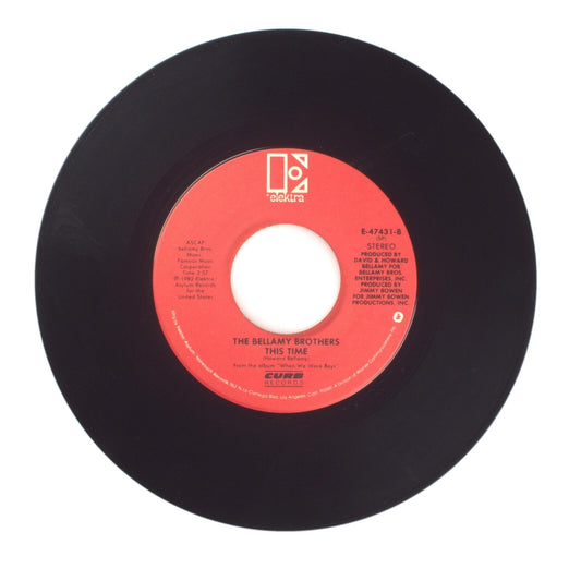 The Bellamy Brothers - This Time; For All the Wrong Reasons - Vinyl 45 RPM 7"