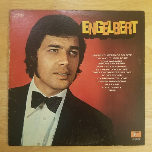 Engelbert - Varios Songs - PAS-71026 Vinyl Record LP