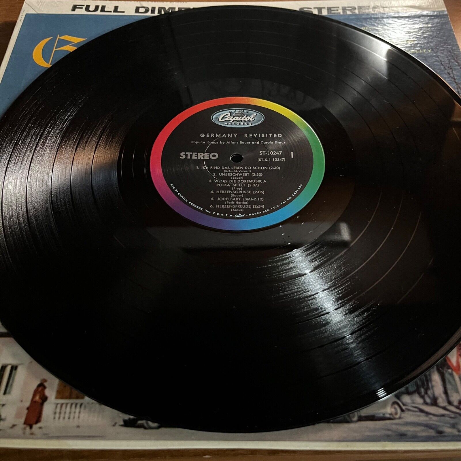 Alfons Bauer - Germany Revisited - ST 10247 - Vinyl Record LP