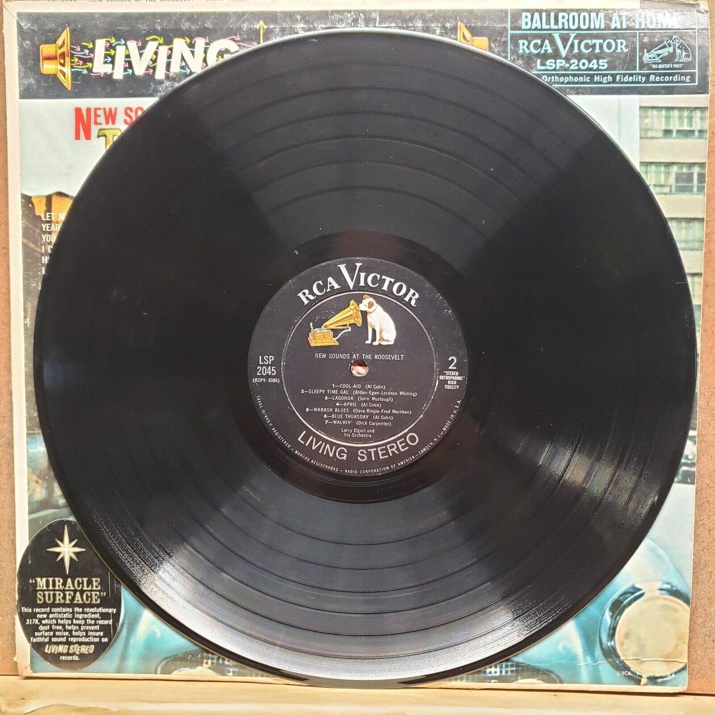 New Sounds At The Roosevelt - Larry Elgart - LSP 2045 - Vinyl Record LP