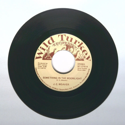 J.C. Weaver - Something In The Moonlight - Vinyl 45 RPM 7"