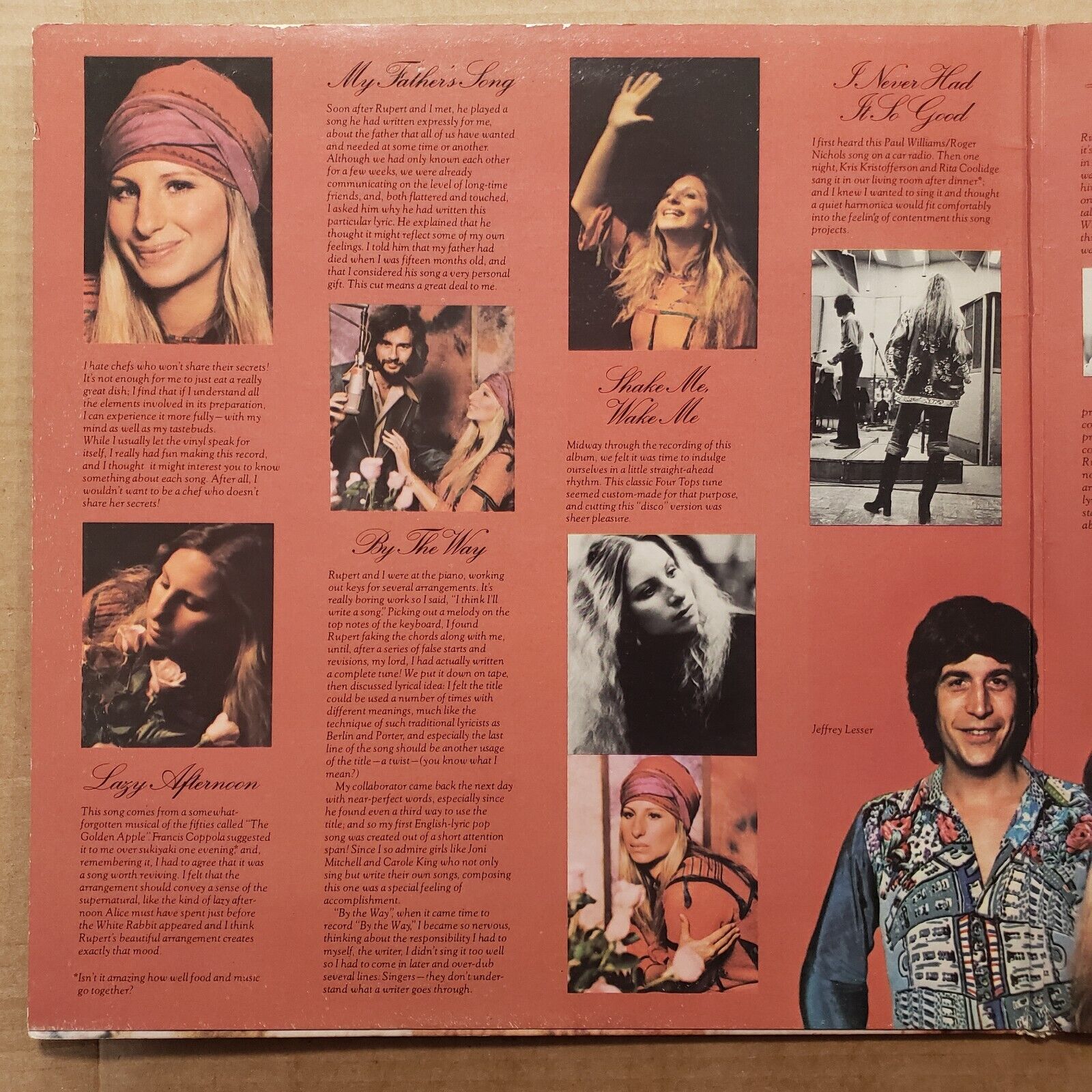 Barbara Streisand - Lazy Afternoon - PC 33815 Vinyl Record LP (Poor)