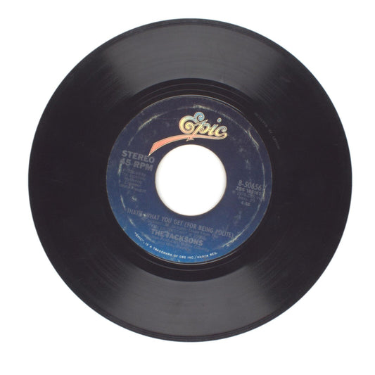 The Jacksons - (That's What You Get) (For Being Polite) - Vinyl Record 45 RPM 7"