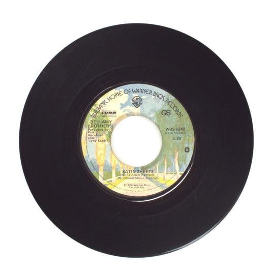 Bellamy Brothers - Satin Sheets; Rainy Windy Sunshine (Roadeo Road) - 45 RPM 7"