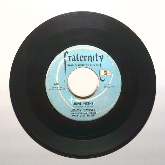 Jimmy Dorsey - June Night; Jay-Dee's Boogie Woogie - Vinyl Record 45 RPM 7"