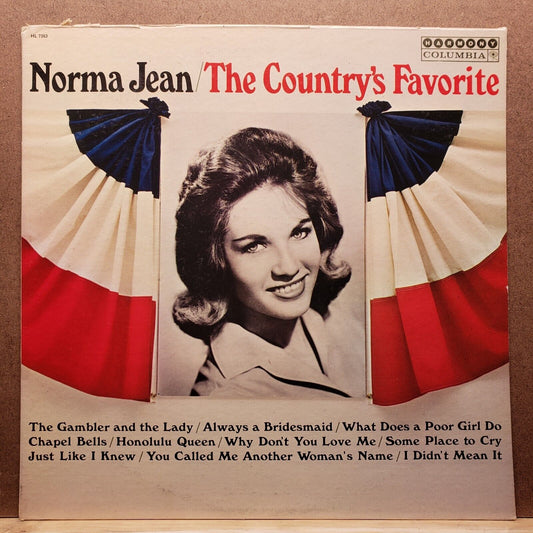 Norma Jean - The Country's Favorite - HL 7363 - Vinyl Record LP