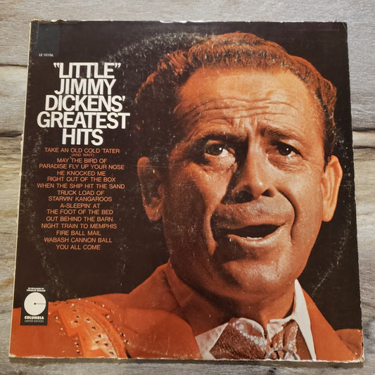 "Little" Jimmy Dickens' Greatest Hits - LE 10106 - Vinyl Record LP
