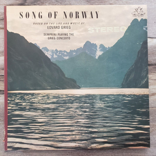 Song Of Norway - Edvard Grieg - S.35904 Vinyl Record LP
