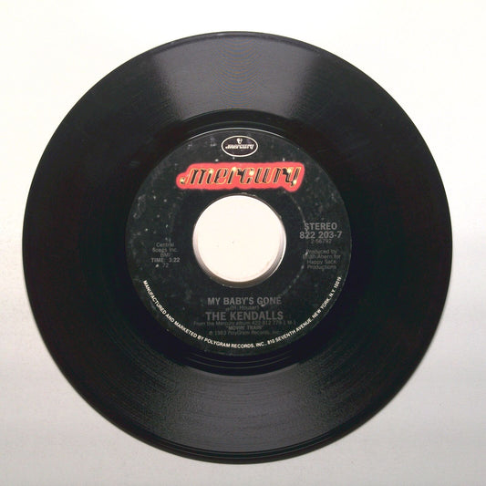 The Kendalls - My Baby's Gone; I'll Be Faithful To You - Vinyl Record 45 RPM 7"