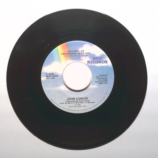 John Conlee - As Long As I'm Rockin' With You; An American Trilogy - Vinyl 45