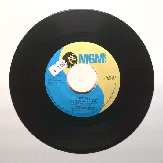 Mel Tillis and the Statesiders - Neon Rose; It's My Love (And I'm Gonna Give It)