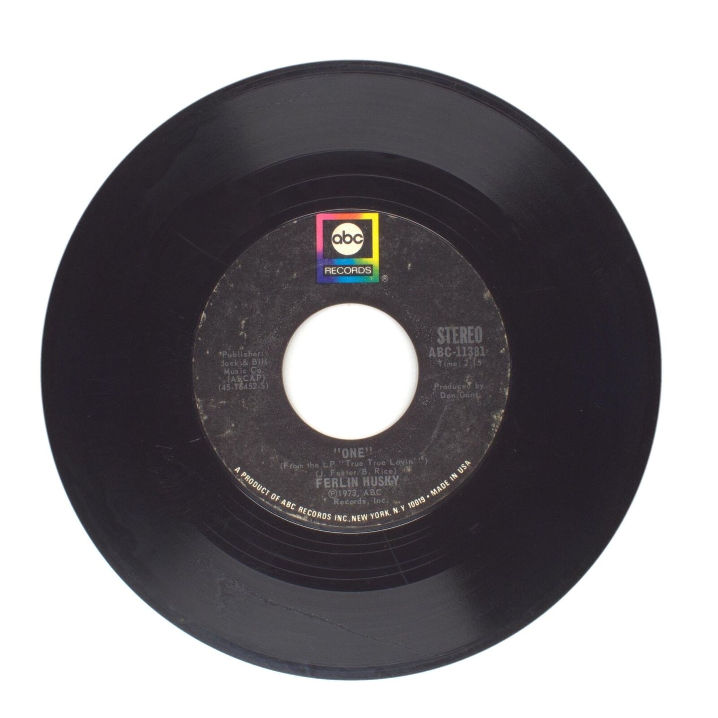 Ferlin Husky - Baby's Blue; One - Vinyl Record 45 RPM 7"